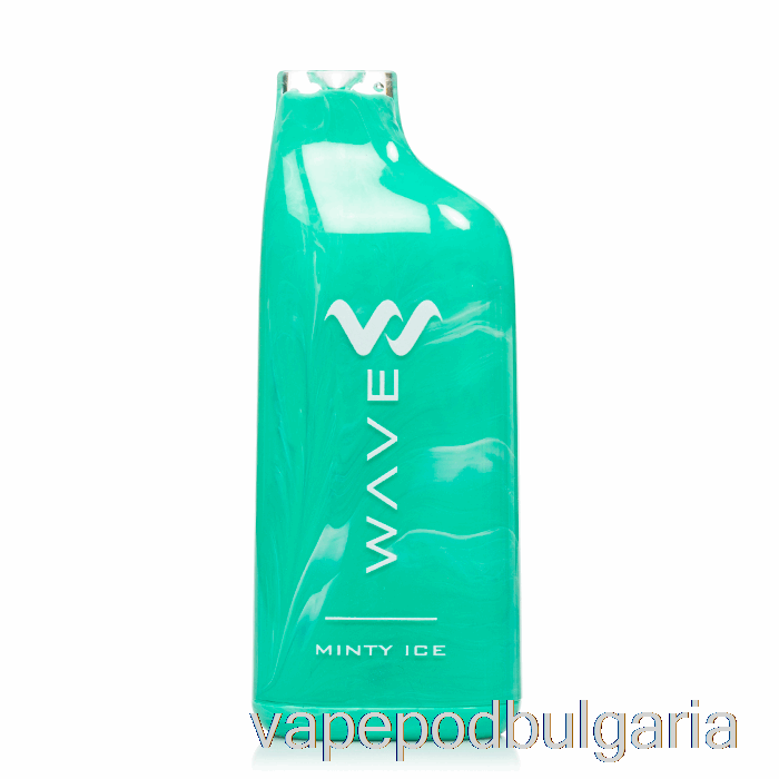 Vape 10000 Дръпки Wavetec Wave 8000 Disposable Minty Ice